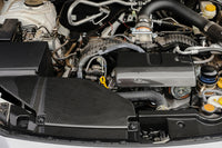 APR Carbon Fiber Radiator Cooling Plate and Intake Enhancement Kit for 2022+ VB WRX installed