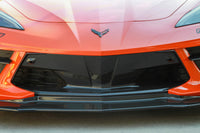 APR Carbon Front Bumper Center Bezel for 2020+ Chevrolet Corvette C8 (CBX-C8CBEZEL) installed