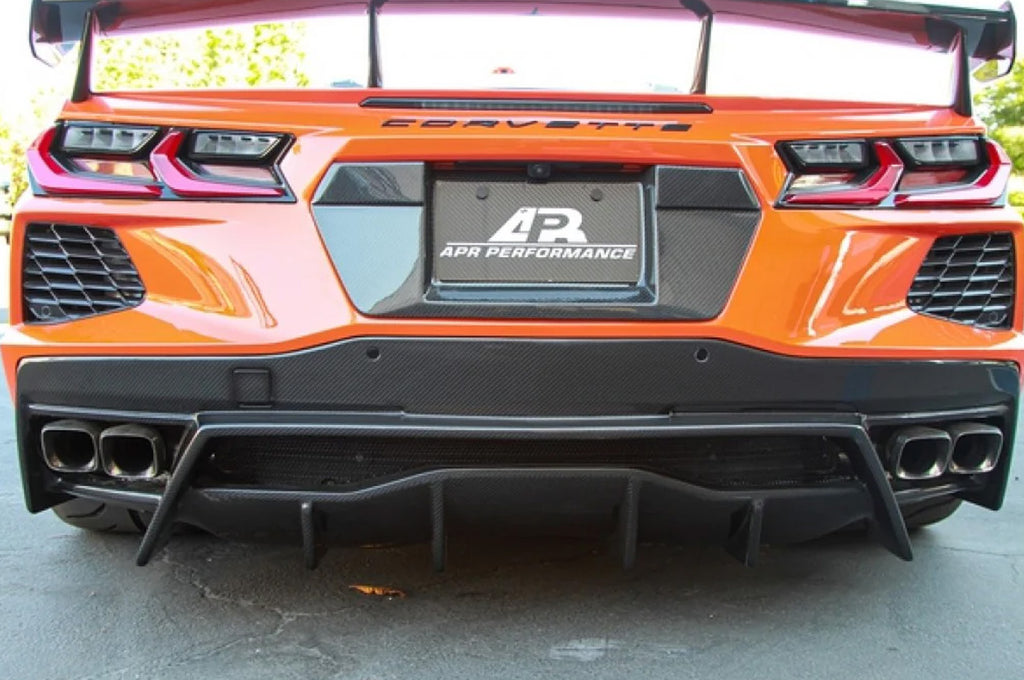 APR Carbon Fiber Rear Diffuser for 2020+ Chevrolet Corvette C8