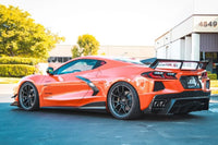 APR Carbon Side Skirts for 2020+ Chevrolet Corvette C8 (FS-208005) installed side skirts