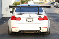 APR GTC-300 61" or 67" Adjustable Wing for 2015-18 BMW F80 M3 installed