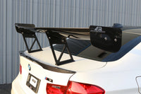 APR GTC-300 61" or 67" Adjustable Wing for 2015-18 BMW F80 M3 installed