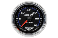 AutoMeter 2-1/16" Boost, 0-30 PSI, Stepper Motor, Cobalt (6160)