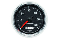 AutoMeter 2-1/16" Boost 0-60 PSI Mechanical Gauge, GS (3805)