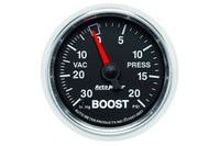 AutoMeter 2-1/16" Boost/Vacuum, 30 IN HG/20 PSI, Mechanical, GS (3807)