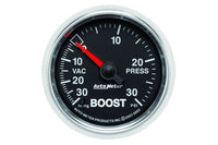 AutoMeter 2-1/16" Boost/Vacuum, 30 IN HG/30 PSI, Mechanical, GS (3803)
