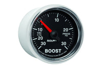 AutoMeter 52mm GS Boost/Vacuum Gauge, 30 in HG/30 PSI Stepper Motor (3859)