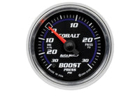 AutoMeter 2-1/16" Boost/Vacuum, 30 IN HG/30 PSI Stepper Motor Gauge (6159)