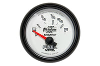 AutoMeter 2-1/16" Fuel Level Gauge, 16-158 Ω, Air-Core, Phantom II (7518)