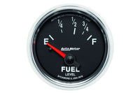 AutoMeter 2-1/16" Fuel Level Gauge, 73-10 Ω, Air-Core, GS (3815)