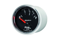 AutoMeter 2-1/16" Fuel Level Gauge, 73-10 Ω, Air-Core, GS (3815) - view 3