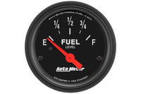 AutoMeter 2-1/16" Fuel Level Gauge, 73-10 Ω, Air-Core, Linear, Z-Series (2652)