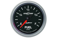 AutoMeter 2-1/16" Fuel Level Programmable 0-280 Ω Stepper Motor SC II (3610)