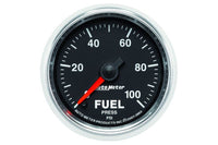 AutoMeter 2-1/16" Fuel Pressure, 0-100 PSI, Stepper Motor, GS (3863)
