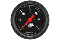 AutoMeter 2-1/16" Fuel Pressure 0-30 PSI Stepper Motor Z-Series (2660)