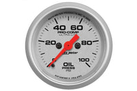 AutoMeter 2-1/16" Oil Pressure 0-100 PSI Stepper Motor Ultra-Lite (4353)