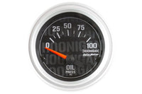 AutoMeter 2-1/16" Oil Pressure, 100 PSI, Electric, Hoonigan (4327-09000)