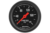AutoMeter 2-1/16" Pressure 0-200 PSI Mechanical Z-Series Gauge (2657)