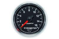 AutoMeter 2-1/16" Pyrometer, 0-1600 °F, Stepper Motor, GS (3844)