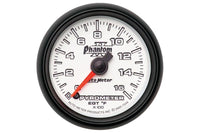 AutoMeter 2-1/16" Pyrometer, 0-1600 °F, Stepper Motor, Phantom II (7544)