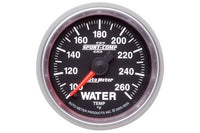 AutoMeter 2-1/16" Water Temperature 100-260°F Stepper Motor (3655)