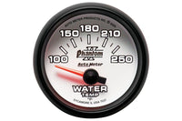 AutoMeter 2-1/16" Water Temperature Gauge, 100-250 °F, Air-Core, Phantom II (7537) - view 2