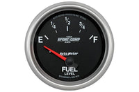 AutoMeter 2-5/8" Fuel Level, 73-10 Ω, Air-Core, SC II (7615)
