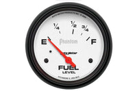 AutoMeter 2-5/8" Fuel Level Gauge, 73-10 Ω, Air-Core, Phantom (5815)