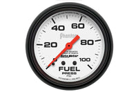 AutoMeter 2-5/8" Fuel Pressure, 0-100 PSI, Mechanical, Phantom (5812)