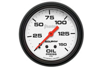 AutoMeter 2-5/8" Oil Pressure, 0-150 PSI, Mechanical, Phantom (5823)