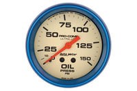 AutoMeter 2-5/8" Oil Pressure, 0-150 PSI, Mechanical, Ultra-Nite (4523)
