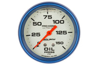 AutoMeter 2-5/8" Oil Pressure Gauge, 0-150 PSI, Mechanical, Liquid Filled (4223)