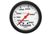 AutoMeter 2-5/8" Transmission Temperature Gauge 140-280°F Mechanical Phantom (5851)