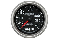 AutoMeter 2-5/8" Water Temperature Gauge, 120-240°F, Mechanical, Sport-Comp II (7632)