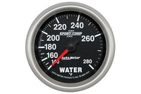 AutoMeter 2-5/8" Water Temperature Gauge, 140-280 °F, Mechanical, Sport-Comp II (7631)