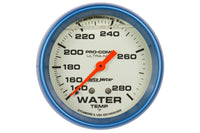 AutoMeter 2-5/8" Water Temperature, Liquid Filled, 140-280°F, Mechanical (4231)