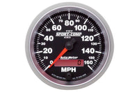 AutoMeter 3-3/8" Speedometer, 0-160 MPH, Electric, Sport-Comp II (3831)