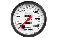 AutoMeter 5" Speedometer, 0-200 MPH, Mechanical, Phantom (5896)