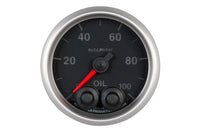 AutoMeter 52mm Elite Digital Stepper Motor 0-100 PSI Oil Pressure Gauge (5652) 7 color options to select. Displayed without illumination