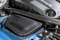 AWE S-FLO Carbon Intake for F8X BMW M3/M4 with S55 engine (2660-13038) installed