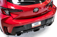 AWE Touring Edition Catback Exhaust for 2023+ Toyota GR Corolla (3015-53472) installed