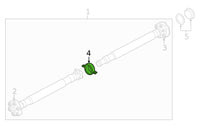 BMW OEM Drive Shaft Center Mount Bearing for G8X M2/M3/M4 (26119844433)