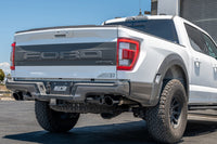 Borla Tail Pipe Kit for 2021+ Gen3 Ford Raptor (60727BC) black chrome tips installed