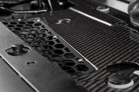 COBB Redline Carbon Fiber Radiator Shroud for Gen3 2021+ Ford Raptor with 3.5L EcoBoost (4F3660) installed