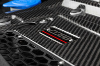 COBB Redline Carbon Fiber Radiator Shroud for Gen3 2021+ Ford Raptor with 3.5L EcoBoost (4F3660) installed