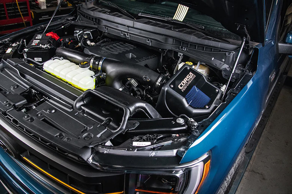 Ford Raptor Racing Intake Manifold Corsa Closed Box Air Intake for 2021+ Gen3 Ford F150 Raptor