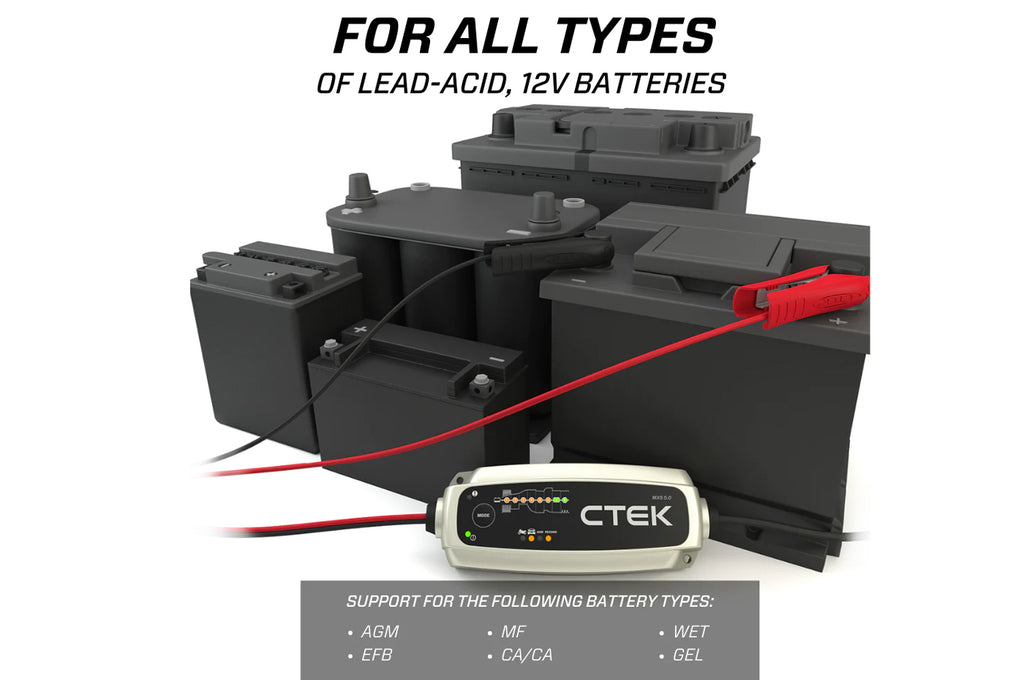 CTEK Battery Charger MXS 5.0 12V 40-206