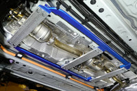 Cusco Power Center Floor Under Chassis Brace for 2023+ Toyota GR Corolla (1A1 492 C) installed