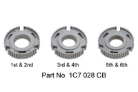 Cusco Reinforced Transmission Clutch Sync. Hub Set for 2023+ Toyota GR Corolla (1C7 028 CB) 1st, 2nd, 3rd, 4th, 5th and 6th gears