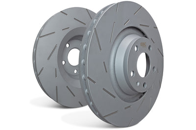 EBC USR Slotted Brake Rotors for 2020+ Toyota MKV Supra GR Supra (USR2065R/USR2066R) front and rear rotors